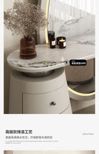 ชุดเดรสผู้หญิงมีหูจับหรูหราเครื่องสำอางโต๊ะเครื่องแป้งทันสมัยชุดแต่งหน้ากระจกเต็มตัวของใช้ในครัวเรือน - ALINDA DECOR