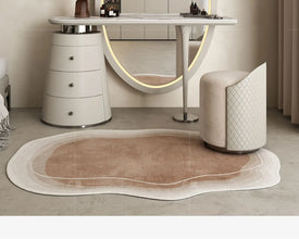 ชุดเดรสผู้หญิงมีหูจับหรูหราเครื่องสำอางโต๊ะเครื่องแป้งทันสมัยชุดแต่งหน้ากระจกเต็มตัวของใช้ในครัวเรือน - ALINDA DECOR