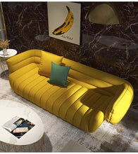 โซฟาห้องนั่งเล่นนอร์ดิก perabot rumah แบบแยกส่วน  ดีไซน์สวยแบบเรียบง่าย - ALINDA DECOR