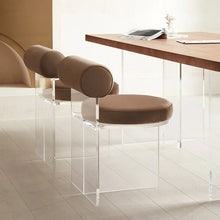 Acrylic Transparent Chair Nordic Chairs for Living Room - ALINDA DECOR