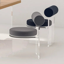 Acrylic Transparent Chair Nordic Chairs for Living Room - ALINDA DECOR