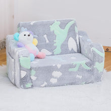 Alinda โซฟาสำหรับเด็กทารกวัยเตาะแตะสำหรับเด็กพับได้ 2 - in - 1 - ALINDA DECOR