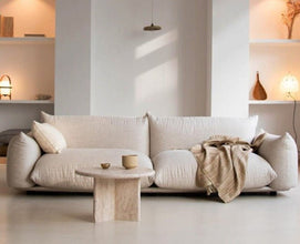 Alinda 2 Seater Minimalist Simple Modern Lounge 6207 - ALINDA DECOR