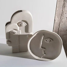 Alinda Abstract Face Flower Decoration Nordic Modern Minimalist - ALINDA DECOR