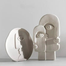 Alinda Abstract Face Flower Decoration Nordic Modern Minimalist - ALINDA DECOR