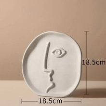 Alinda Abstract Face Flower Decoration Nordic Modern Minimalist - ALINDA DECOR