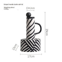 Alinda Bauhaus Style Black and White Combination Ornaments - ALINDA DECOR