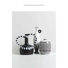 Alinda Bauhaus Style Black and White Combination Ornaments - ALINDA DECOR