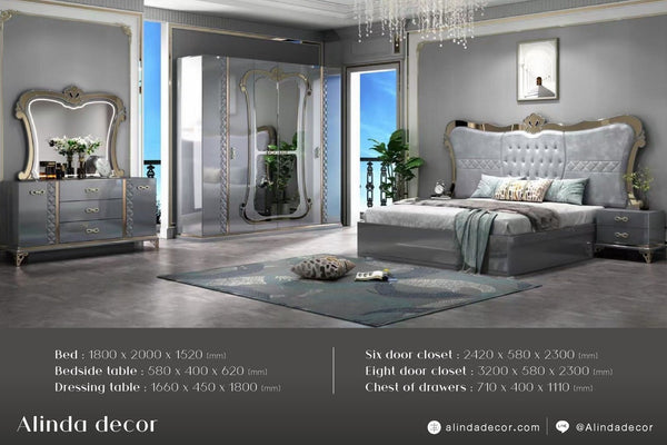 Alinda Bedroom Sets 05 - ALINDA DECOR
