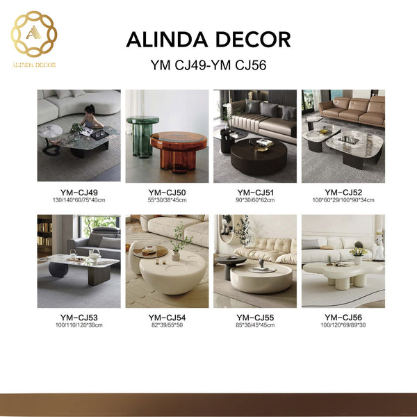 Alinda Coffee Table YM CJ49 - YM CJ56 - ALINDA DECOR