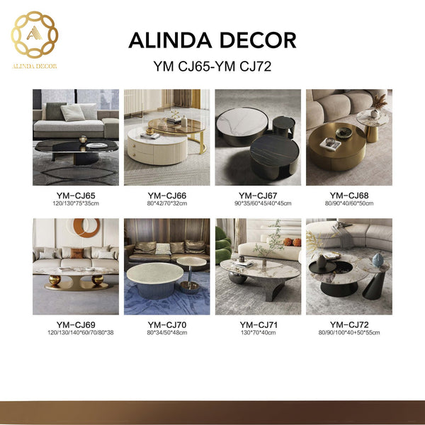 Alinda Coffee Table YM CJ65 - YM CJ72 - ALINDA DECOR