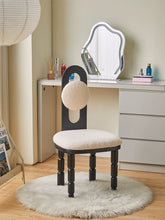Alinda Cosmetic Chair Home Lambswool Dressing K008 - ALINDA DECOR