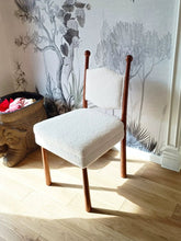 Alinda Cosmetic Chair Wood Backrest Dressing K008 - ALINDA DECOR