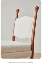 Alinda Cosmetic Chair Wood Backrest Dressing K008 - ALINDA DECOR