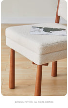 Alinda Cosmetic Chair Wood Backrest Dressing K008 - ALINDA DECOR