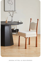 Alinda Cosmetic Chair Wood Backrest Dressing K008 - ALINDA DECOR