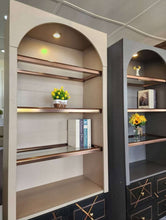 Alinda Curved Door Display Shelf - ALINDA DECOR