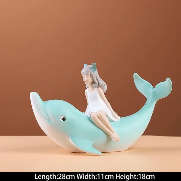 Alinda Décor น้องนั่งบนโลมา - ALINDA DECOR