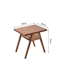 Alinda Dining Table and chair stackable storage design - ALINDA DECOR