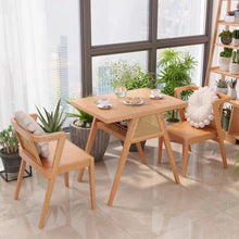 Alinda Dining Table and chair stackable storage design - ALINDA DECOR