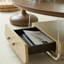 Alinda French modern round table side - ALINDA DECOR