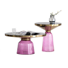 Alinda Glass top coffee table for the mid century modern living - ALINDA DECOR