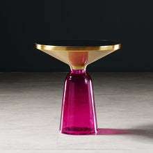 Alinda Glass top coffee table for the mid century modern living - ALINDA DECOR