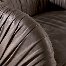 Alinda Italian Leather Swivel Armchair - ALINDA DECOR