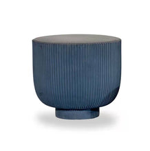 Alinda Italian light luxury tea table post modern style creative round rock board tea table - ALINDA DECOR