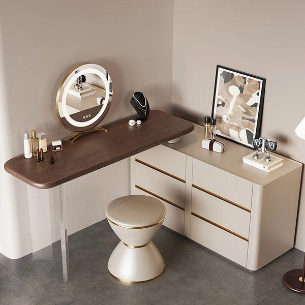 Alinda Italian Minimalist Dressing Table 524 - ALINDA DECOR