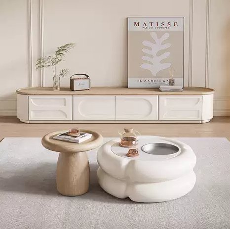 Alinda Log Cream Style 9008 - ALINDA DECOR