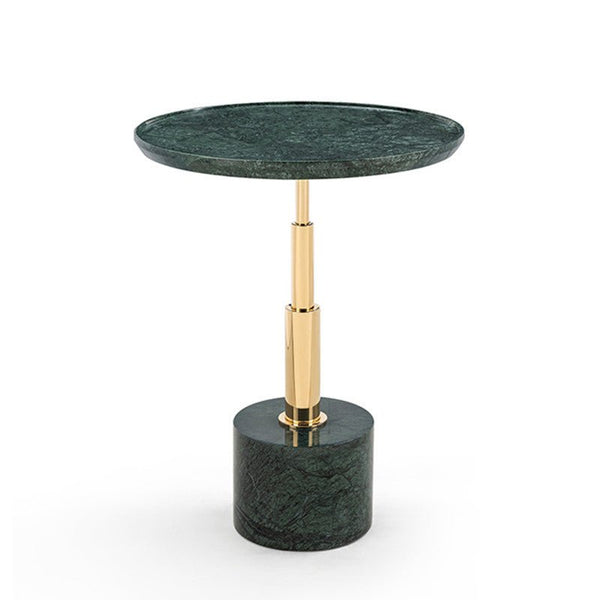 Alinda luxury coffee table new side table metal top green - ALINDA DECOR