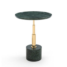 Alinda luxury coffee table new side table metal top green - ALINDA DECOR