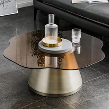 Alinda Minimalist modern design dining room set glass dining table - ALINDA DECOR