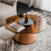 Alinda Minimalist modern design dining room set glass dining table - ALINDA DECOR