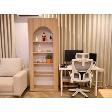 Alinda Mira Modern Display Shelf Curved Door Display - ALINDA DECOR