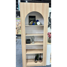 Alinda Mira Modern Display Shelf Curved Door Display - ALINDA DECOR