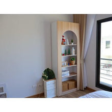 Alinda Mira Modern Display Shelf Curved Door Display - ALINDA DECOR