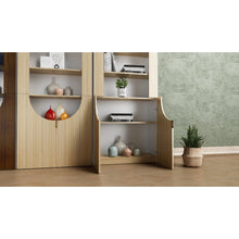Alinda Mira Modern Display Shelf Curved Door Display - ALINDA DECOR