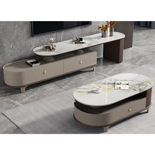 Alinda Modern retractable rock plate tea table - ALINDA DECOR