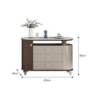 Alinda Modern retractable rock plate tea table - ALINDA DECOR