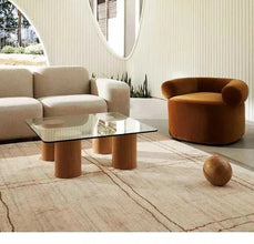 Alinda Nordic Boucle Chair 6125 - ALINDA DECOR