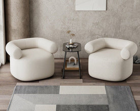 Alinda Nordic Boucle Chair 6125 - ALINDA DECOR