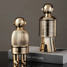 Alinda Nordic Style Gold - Plated Ceramic Crafts - Creative Hotel Decor Accent - ALINDA DECOR