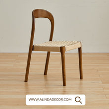Alinda Solid Wood Dining Chair Retro K007 - ALINDA DECOR