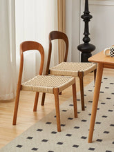 Alinda Solid Wood Dining Chair Retro K007 - ALINDA DECOR