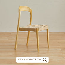 Alinda Solid Wood Dining Chair Retro K007 - ALINDA DECOR