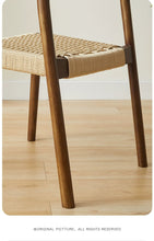 Alinda Solid Wood Dining Chair Retro K007 - ALINDA DECOR