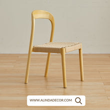 Alinda Solid Wood Dining Chair Retro K007 - ALINDA DECOR