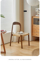 Alinda Solid Wood Dining Chair Retro K007 - ALINDA DECOR